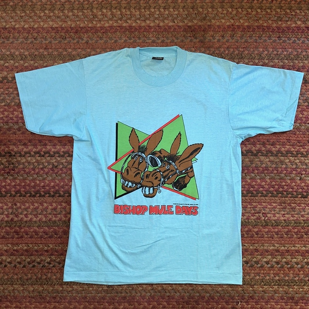 1988 VTG BISHOP BLUE DAYS SINGLE STITCH TEE